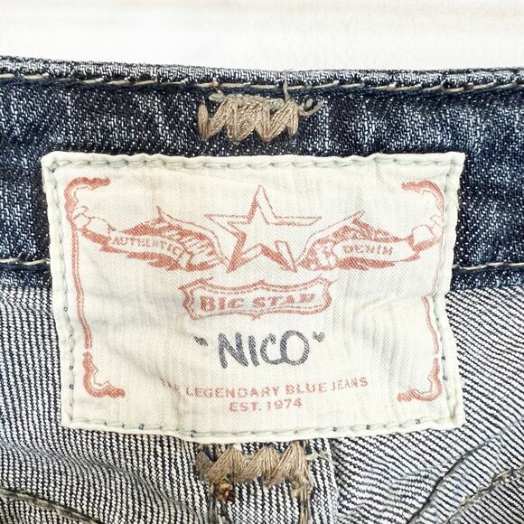 Big Star Nico Low Rise Straight Leg Jeans Women's 28L - Picture 11 of 14